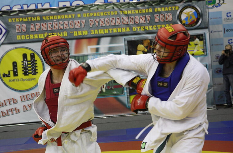 Открытый чемпионат и первенство региона по армейскому рукопашному бою