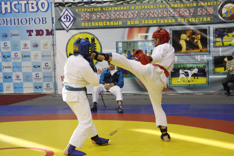 Открытый чемпионат и первенство региона по армейскому рукопашному бою