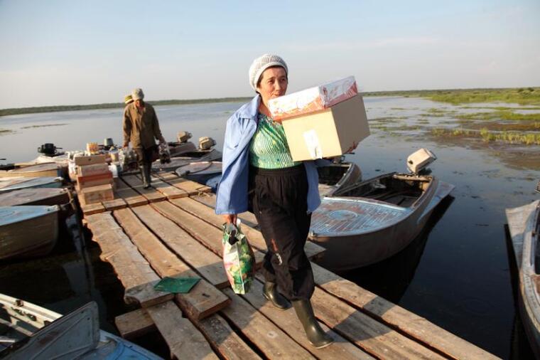 По каналам Сибирской Венеции