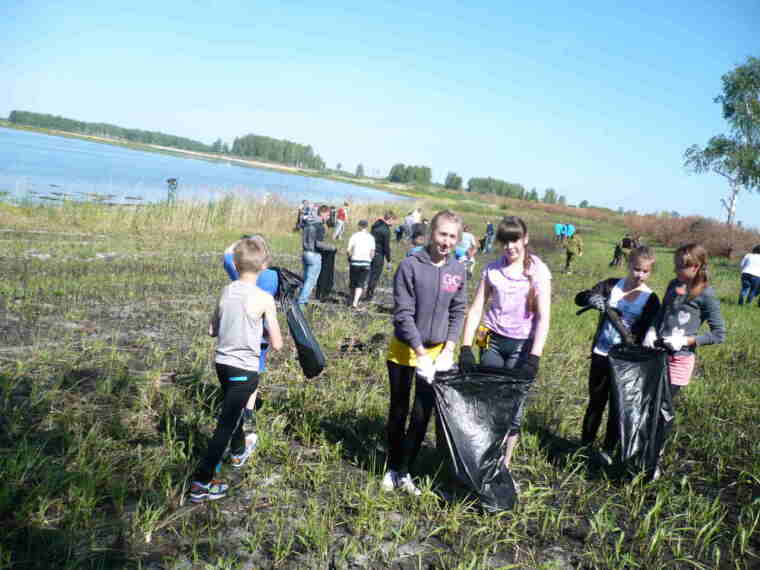 Чистому озеру – чистый пляж