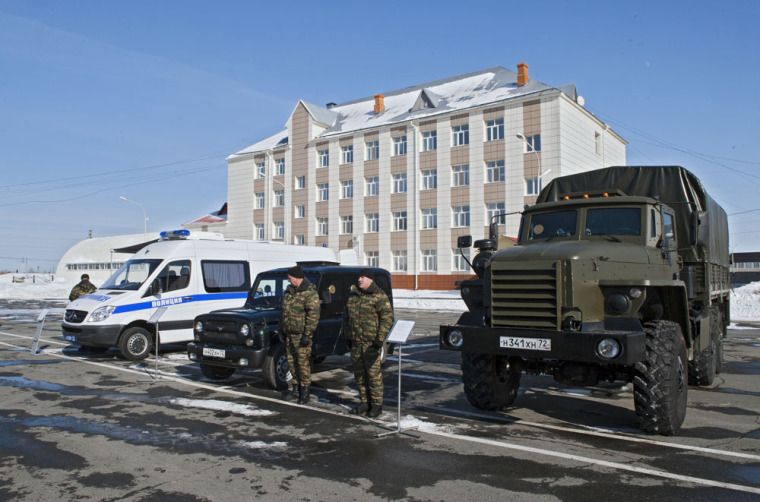 Новая техника для ОМОНа