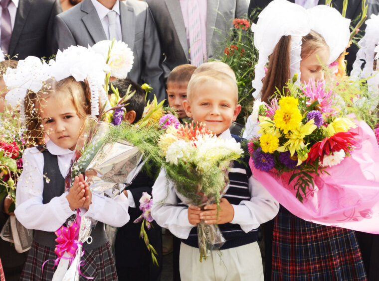 В новый класс – в первый раз!