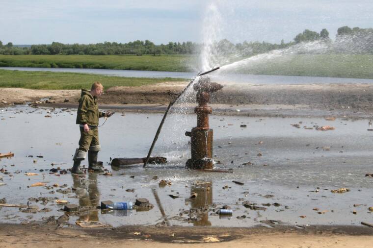 Чистой водицы вдоволь напиться