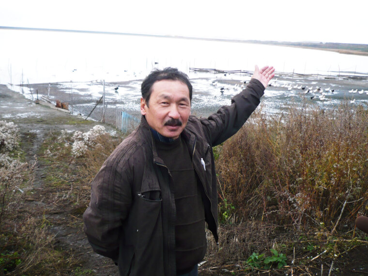 Пернатый бизнес на берегу озера