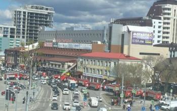 Короткое замыкание произошло в тюменском торговом центре
