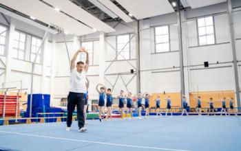 Олимпийский чемпион Алексей Немов провел мастер-класс для тобольских гимнастов