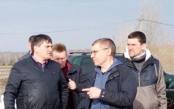 Владимир Якушев рассказал о паводковой ситуации в Упоровском районе